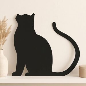 Cuadro-Cat-negro-Savia-Deco-Home